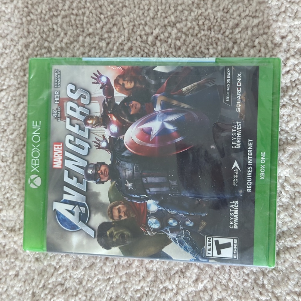 Xbox One marvel avengers game